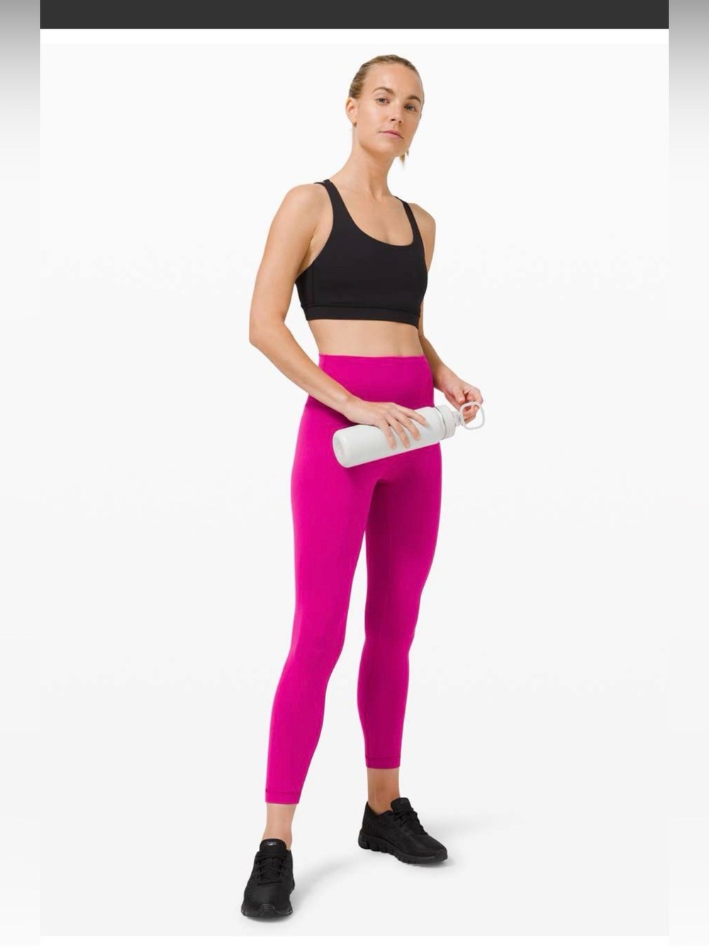 Lululemon Wunder Train High-Rise Tight 25” Ripened Raspberry Size 4 Everlux